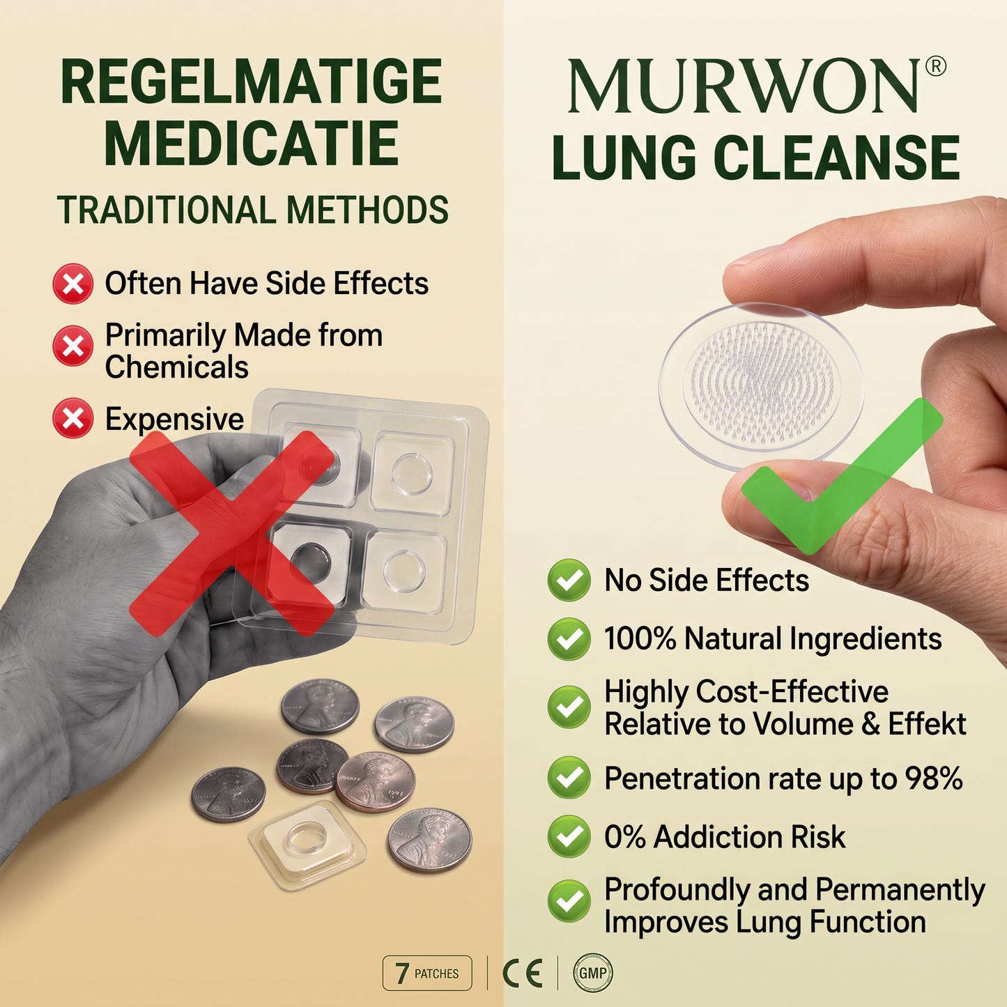 Authorized Flagship Store ✨|🌥️𝑀𝑈𝙍𝑾𝑶𝑵® 𝑵𝑨𝑵𝑶 𝑴𝑰𝑪𝑹𝑶-𝑵𝑬𝑬𝑫𝑳𝑬𝑷𝑨𝑻𝑪𝑯 (directly acting on slow Diseases such as obstructive pulmonary disease, asthma, chronic bronchitis, respiratory infections, lung cancer, sinusitis, etc1💖