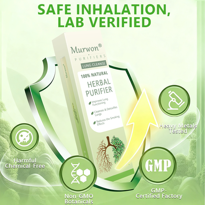 𝐀𝐔 𝐎𝐰𝐧𝐞𝐝 𝐚𝐧𝐝 𝐎𝐩𝐞𝐫𝐚𝐭𝐞𝐝✅ 𝑴𝙪𝒓𝒘𝒐𝒏® 𝐁𝐨𝐭𝐚𝐧𝐢𝐜𝐚𝐥 𝐌𝐮𝐥𝐥𝐞𝐢𝐧 𝐋𝐮𝐧𝐠 𝐂𝐥𝐞𝐚𝐧𝐬𝐞 𝐃𝐢𝐟𝐟𝐮𝐬𝐞𝐫(🫁Cough, Pharyngitis, shortness of breath, sputum, stuffy nose, bronchitis, bronchitis, allergy symptoms, lung discomfort)1